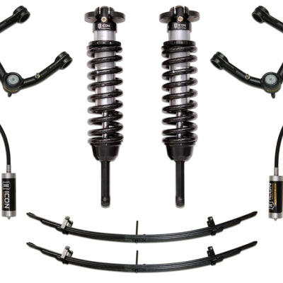 ICON 05-15 Toyota Tacoma 0-3.5in/2016+ Toyota Tacoma 0-2.75in Stg 3 Suspension System w/Tubular Uca