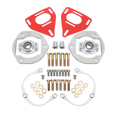 BMR 16-24 Chevy Camaro Caster Camber Plates - Red