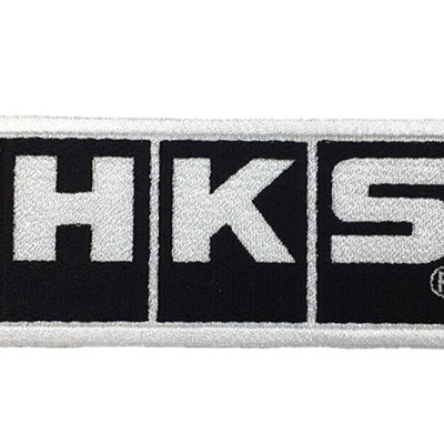 HKS PATCH HKS W105 BLACK