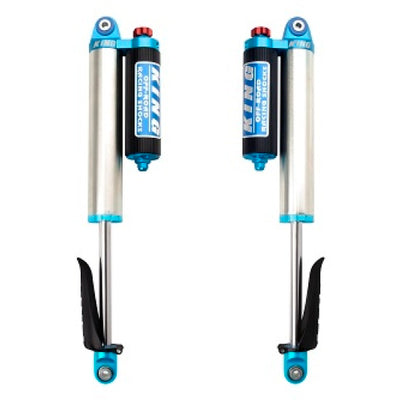 King Shocks 2018+ Jeep Wrangler JL Rear 2.5 Dia Piggyback Res Shock for 0-2in Lift w/Adjuster (Pair)