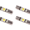 Diode Dynamics 28mm SMF1 LED Bulb Warm - White Set of 4