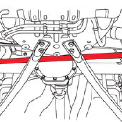 SPC Performance 05-10 Ford Mustang (V6/V8)Black Anodized Adjustable Panhard Bar