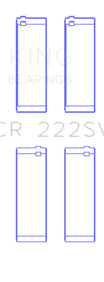 King Engine Bearings BMW N55B30A Rod Bearing Set - Size +0.25mm