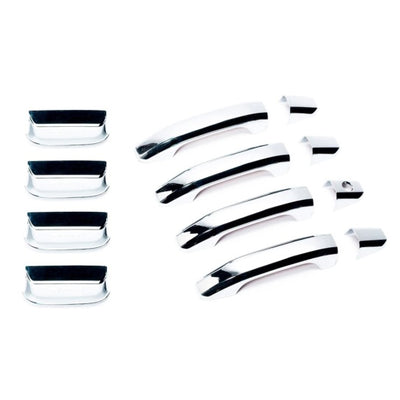 Putco 15-20 Chevy Suburban - 4 Door Deluxe (w/o Smart Key w/o Passenger Keyhole) Door Handle Covers