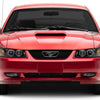 Raxiom 99-04 Ford Mustang Dual LED Halo Projector Headlights- Black Housing (Clear Lens)