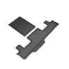 3D MAXpider 2021 Chevrolet Tahoe / GMC Yukon 7-Seats Kagu 3rd Row Floormats - Black