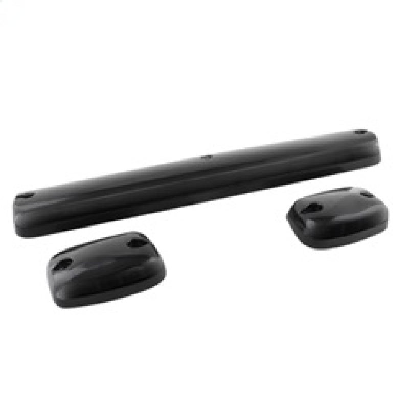 xTune Chevy Silverado 07-13 Amber LED Cab Roof Lights Smoke ACC-LED-CS07-CR-SM