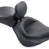 Mustang 84-06 Harley Standard Rear Tire Wide,00-06 Softail Touring Recessed Passenger Seat - Black