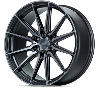 Vossen HF6-1 22x9.5 / 6x135 / ET20 / Deep Face / 87.1 - Tinted Matte Gunmetal Wheel