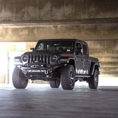 DV8 Offroad 07-18 Jeep Wrangler JK / 18-23 Wrangler JL / 20-23 Gladiator JT MTO Series Front Bumper
