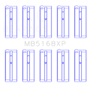 King Engine Bearings Honda H22 50mm Journal Crankshaft Main Bearing Set (Size .25)