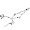 Borla 15-16 Dodge Challenger SRT 392 S-Type Catback Exhaust Single Split Rear Exit (No Tip)