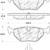 StopTech Street Touring 01-02 BMW Z3 / 03-09 Z4 / 10/90-07 3 Series Rear Brake Pads