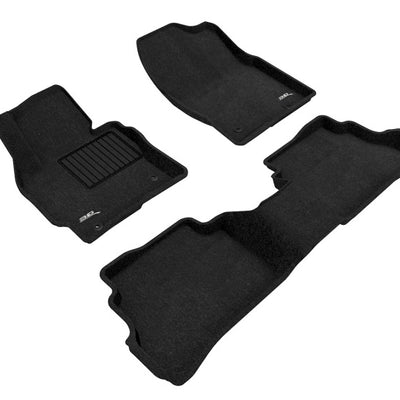 3D Maxpider 13-16 Mazda Cx-5 Elegant Black 1st 2nd Row - Floor Mat Set (Black)