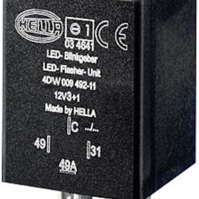 Hella Flasher Unit Led 12V 3+1