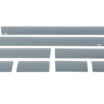 Putco 07-13 Chevy Silv Ext Cab 5.5ft Short Box - 6in Wide - 12pcs Black Platinum Rocker Panels