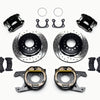 Wilwood D154 P/S Park Brake Kit Drilled Small Ford 2.50in Offset