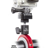 Daystar Pro Mount POV Camera Mounting System Fits Most Pairo Style Cameras Red Anodized Finish