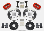 Wilwood Forged Dynalite Front Hat Kit 12.19in Red 90-99 Civic w/240 mm Disc