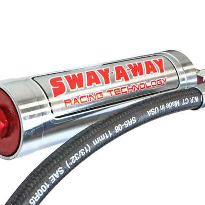 aFe 97-17 Nissan Patrol Sway-A-Way 2.5in Front Shock Kit w/ Remote Reservoir for OE Ride Height