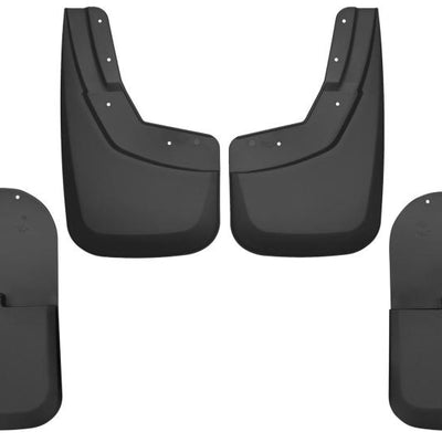 Husky Liners 11-16 Ford F-250 Super Duty/F-350 Super Duty Front and Rear Mud Guards - Black