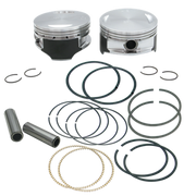 S&S Cycle 1999+ BT 106in Forged Stroker Pistons - Plus .010in