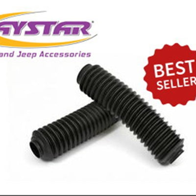 Daystar Shock Boots and Zip Ties Bagged Black Pair