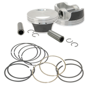 S&S Cycle 07-17 BT 3.927in Standard Bore 106in Big Bore Forged Piston Set