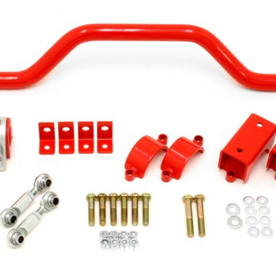 BMR 64-72 A-Body w/ 3in Axles Rear Solid 1.375in Xtreme Anti-Roll Bar Kit - Red