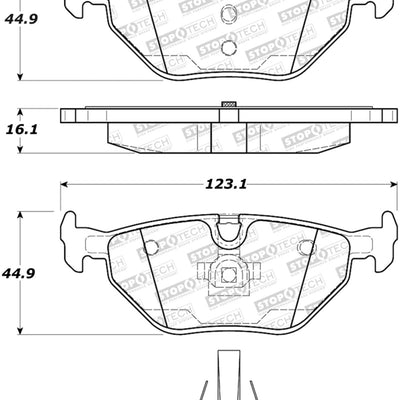 StopTech Street Brake Pads