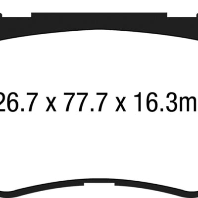 EBC 15+ Hyundai Genesis 3.8 Ultimax2 Front Brake Pads
