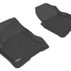 3D MAXpider 2008-2013 Nissan Rogue Kagu 1st Row Floormat - Black