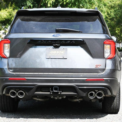 Gibson 20-21 Ford Explorer ST / Lincoln Aviator 3.0L 2.25in Axle-Back Dual Exhaust - Stainless