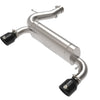 aFe Vulcan 3in 304 SS Axle-Back Exhaust 2021 Ford Bronco L4-2.3L (t)/V6-2.7L (tt) w/ Black Tips