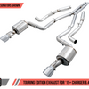 AWE Tuning 2015+ Dodge Charger 6.4L/6.2L SC Non-Resonated Touring Edition Exhaust - Silver Tips