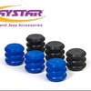 Daystar Stinger Bump Stop Rebuild Kit (Incl. 3 Black EVS Inserts and 3 Blue EVS Inserts)