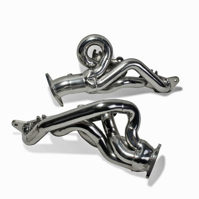 BBK 2015-16 Ford Mustang GT 5.0L 1-3/4 Tuned Length Header System (Chrome)
