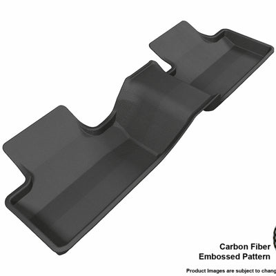 3D MAXpider 2012-2013 Land Rover Range Rover Evoque Kagu 2nd Row Floormats - Black