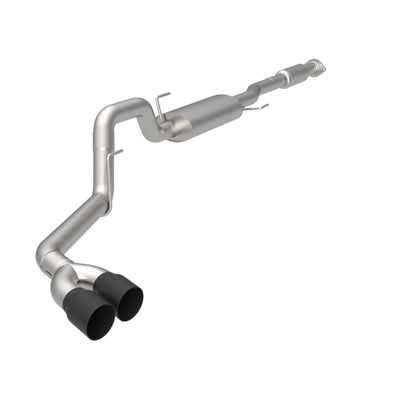 Kooks 2021+ Ford F150 5.0L 3in SS Cat-Back Exhaust w/Black Tips (Connects to OEM)