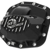 aFe Pro Series Front Differential Cover Black 2018+ Jeep Wrangler (JL) V6 3.6L (Dana M186)