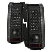 xTune Hummer H3 06-09 ( Non H3T ) LED Tail Lights Smoke ALT-ON-HH306-LED-SM