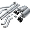 Corsa 1992-1995 Chevrolet Corvette C4 5.7L V8 LT1 Sport Cat-Back Exhaust w/ Twin 3.5in Black Tips
