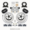 Wilwood Forged Dynalite-M Front Kit 11.30in 1 PC Rotor&Hub 1965-1969 Mustang Disc & Drum Spindle