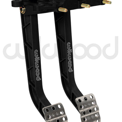 Wilwood Adjustable Dual Pedal - Brake / Clutch - Rev. Swing Mount - 6.25:1