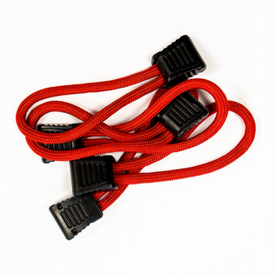 Fishbone Offroad Paracord Zipper Pulls 5 Pcs Red
