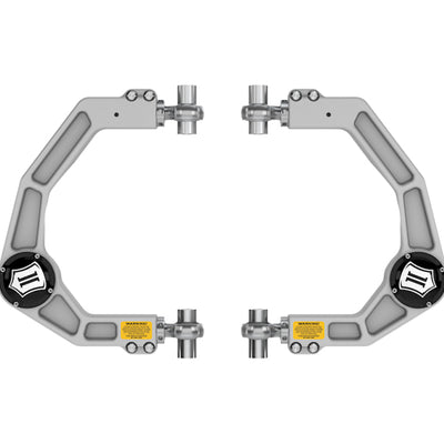 ICON 21-23 Ford F150 Billet Front Upper Control Arms DJ Pro Kit