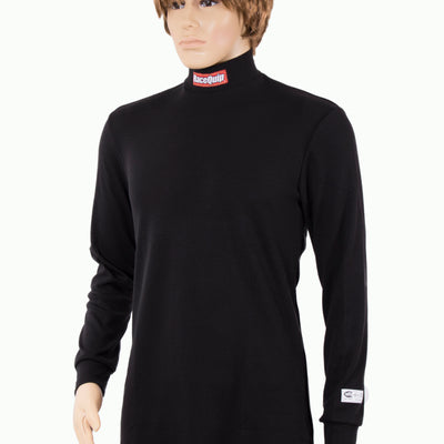 RaceQuip Black SFI 3.3 Fr Underwear Top - Large