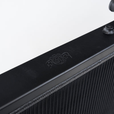 CSF 93-98 Toyota MK4 Supra Radiator - Black Finish