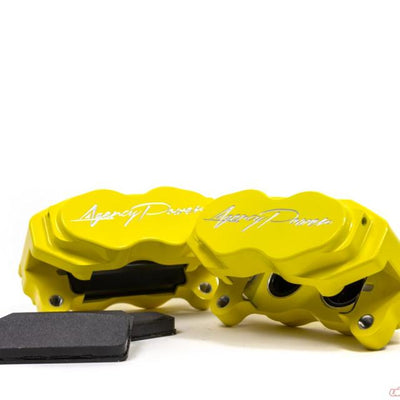Agency Power Big Brake Kit Front and Rear Yellow Can-Am Maverick X3 Turbo 14-18