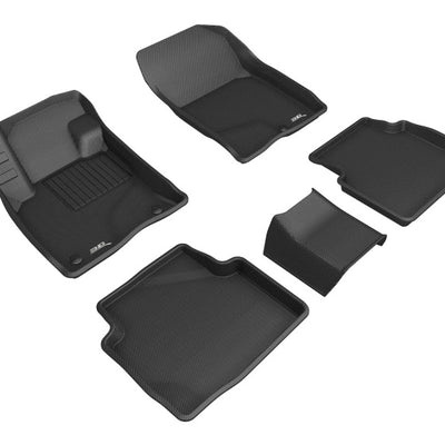 3D Maxpider 20-24 Ford Escape Gasoline Kagu Black R1 R2 (3Pcs R2)
